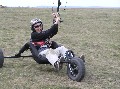 Harakiri landkiting a buggy kiting kurzy