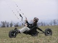 Harakiri landkiting a buggy kiting kurzy