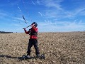 Harakiri landkiting a buggy kiting kurzy