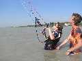 Kiteboarding kurz na Nových Mlýnech