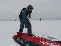 Snowkiting kurzy - Veselský kopec