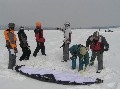 Snowkiting kurzy - Veselský kopec