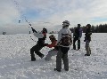 Snowkiting kurzy - Veselský kopec